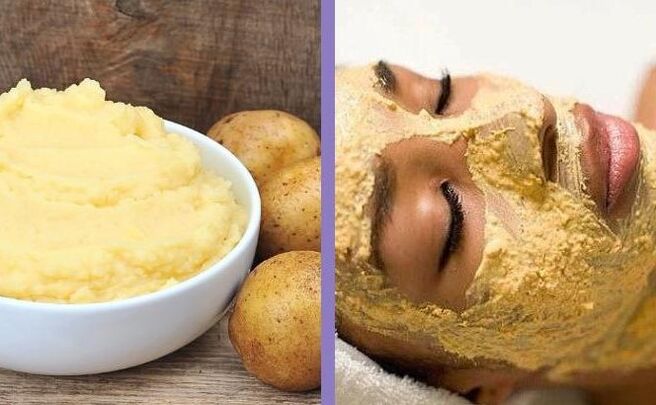 ماسک سیب زمینی