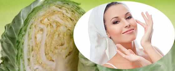 ماسک با کلم برای سفت کردن پوست